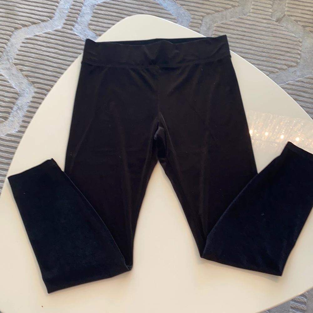 Velvet leggings